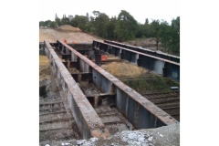 Rozbiórka dwóch wiaduktów kolejowych w Jarocinie