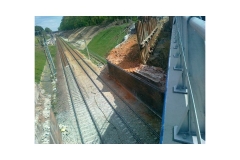 Rozbiórka wiaduktu kolejowego w Mazurowicach