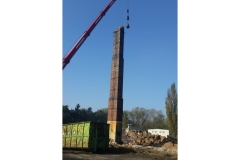 Rozbiórka dwóch kotłowni w Krzesinach